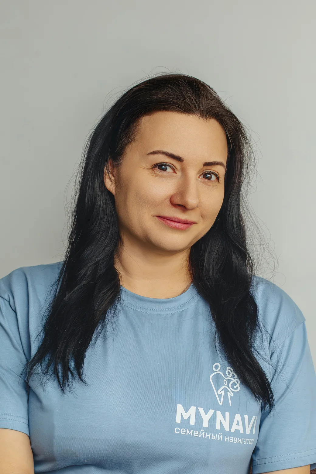 Екатерина Чугина в футболке MYNAVI